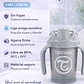Vaso Bebé Antiderrame +4M Twistshake Mini Cup Gris 230ml - Miniatura 5