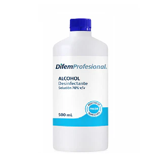 Alcohol Desinfectante 70% Difem 500ml
