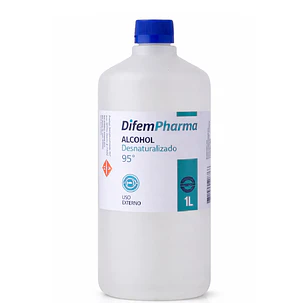 Alcohol Desinfectante 95% Difem 1 L