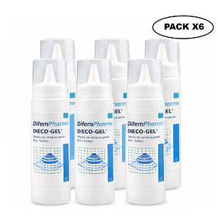 Gel Conductor Diecogel Difem 250ml Ultrasonido Pack x6