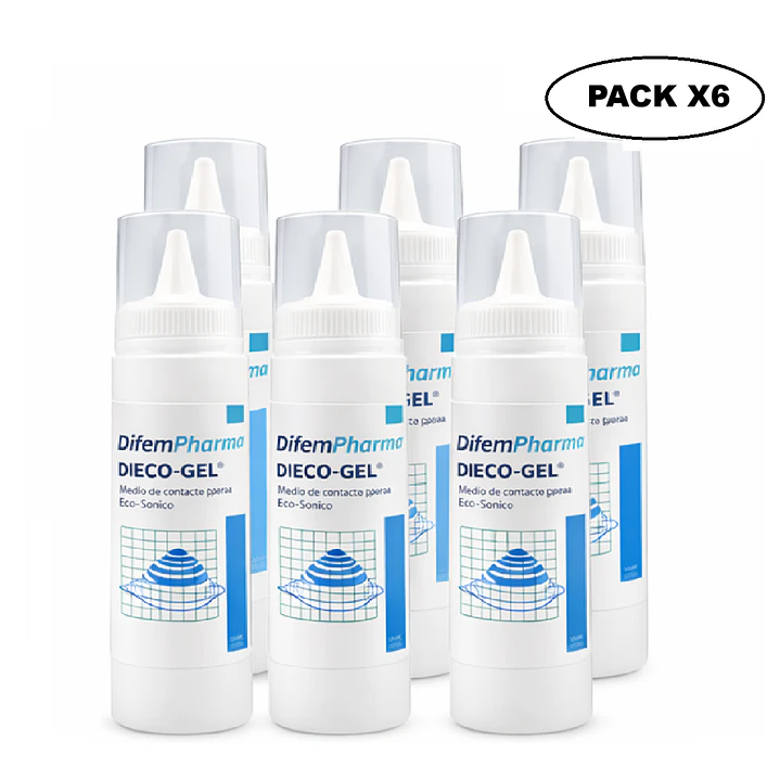 Gel Conductor Diecogel Difem 250ml Ultrasonido Pack x6 1