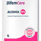 Alcohol Higienizante De Manos Difem 70% 1 L Caja x12 - Miniatura 3