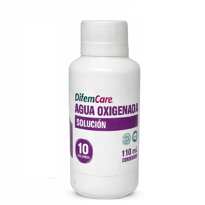 Agua Oxigenada Solución Difem 10v 110ml Pack x28  2