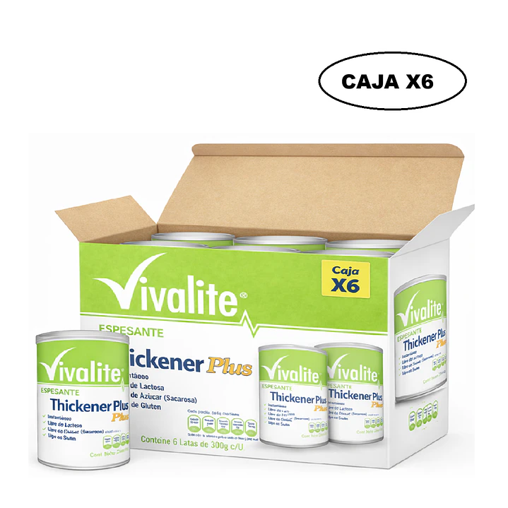Vivalite Espesante Food Thickener Plus 300g Caja X6 1