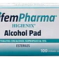 Alcohol Pad Higienix Toallitas Antisépticas x100 Caja x10 - Miniatura 3