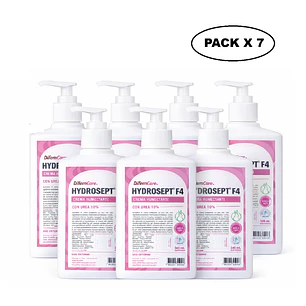  Crema Humectante Con Urea 10% Difem Hydrosept F4 - 340ml Pack x7
