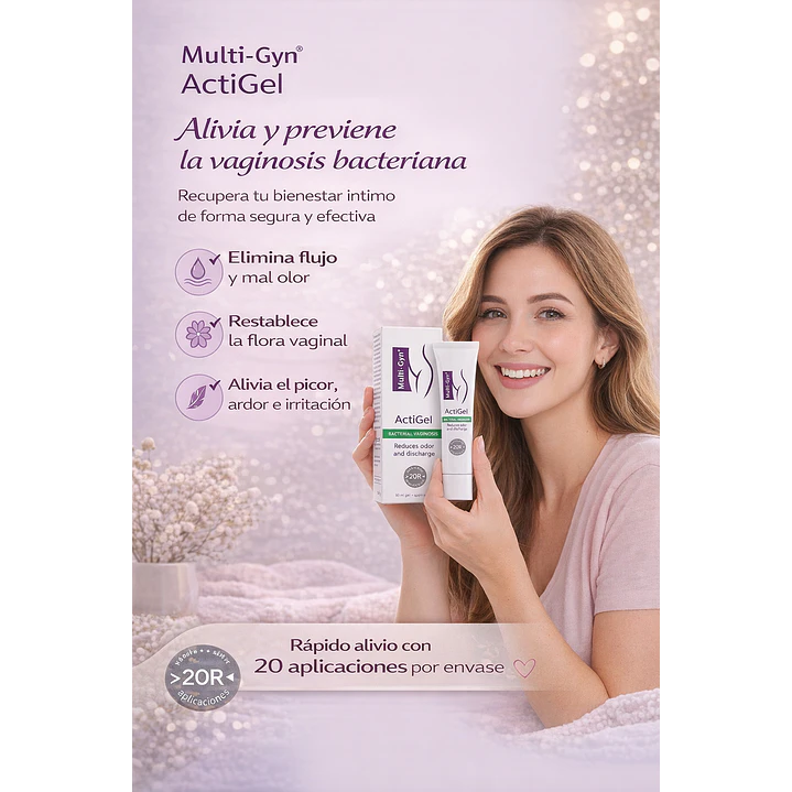 Gel Vaginal MultiGyn Actigel 50 ml Pack x3 4