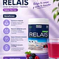 Relais Citrato De Magnesio Con Triptofano Nutrapharm Sabor Berries  150 Gr - Miniatura 3