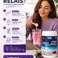 Relais Citrato De Magnesio Con Triptofano Nutrapharm Sabor Berries  150 Gr - Miniatura 4