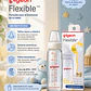 Biberón Vidrio Boca Standard Flexible Pigeon +6M 240ml Pack2 - Miniatura 3