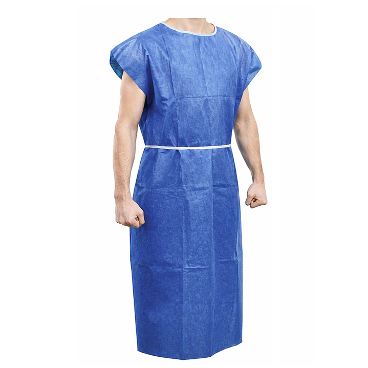 Bata Camisa Paciente Desechable Cranberry (unidad) 1