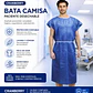 Bata Camisa Paciente Desechable Cranberry Pack x5  - Miniatura 4