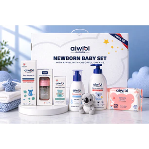 Set Recién Nacido Bebé Aiwibi 7 Articulos