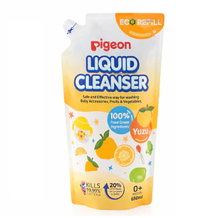 Limpiador Biberones Recarga Pigeon Yuzu 650ml 