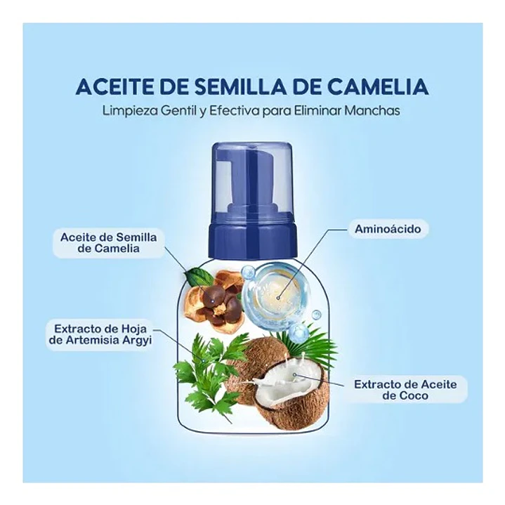 Aiwibi Gel de Baño y Shampoo de Burbujas 300ml  3