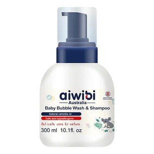 Aiwibi Gel de Baño y Shampoo de Burbujas 300ml 