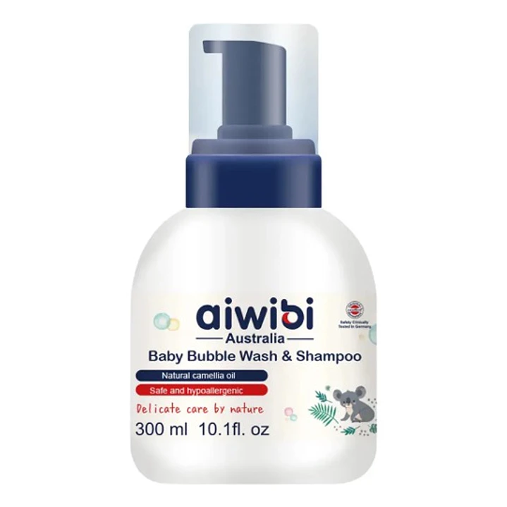 Aiwibi Gel de Baño y Shampoo de Burbujas 300ml  1
