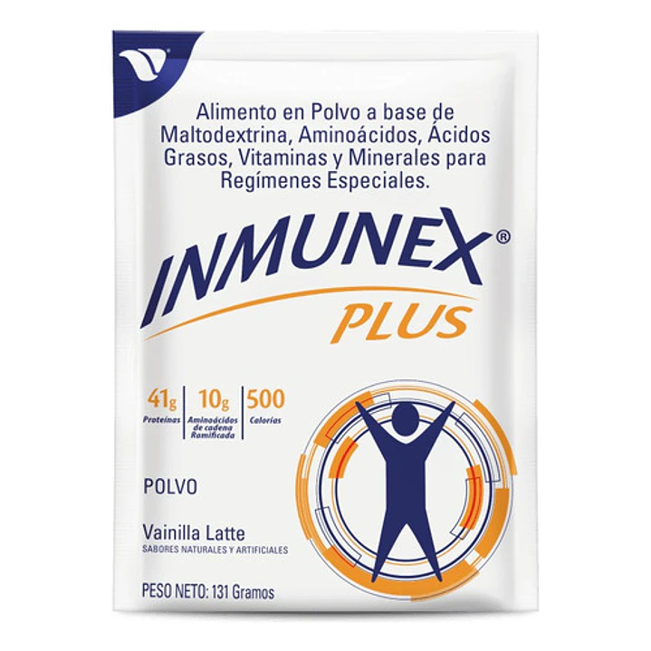 Inmunex Plus Polvo Vainilla Sachet 131g Pack x 12 2