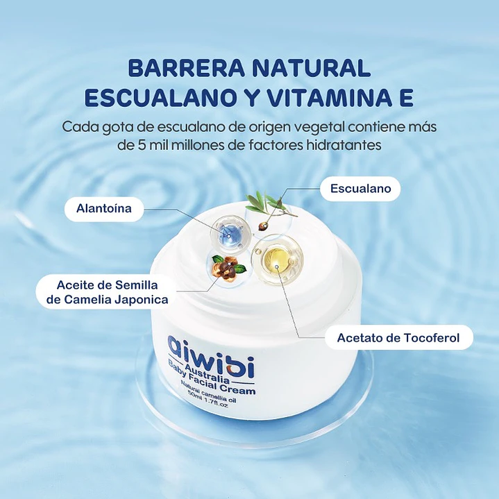 Crema Facial Bebé Aiwibi 50ml  5