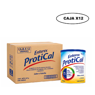 Enterex Protical Sabor Vainilla 420g Caja x12
