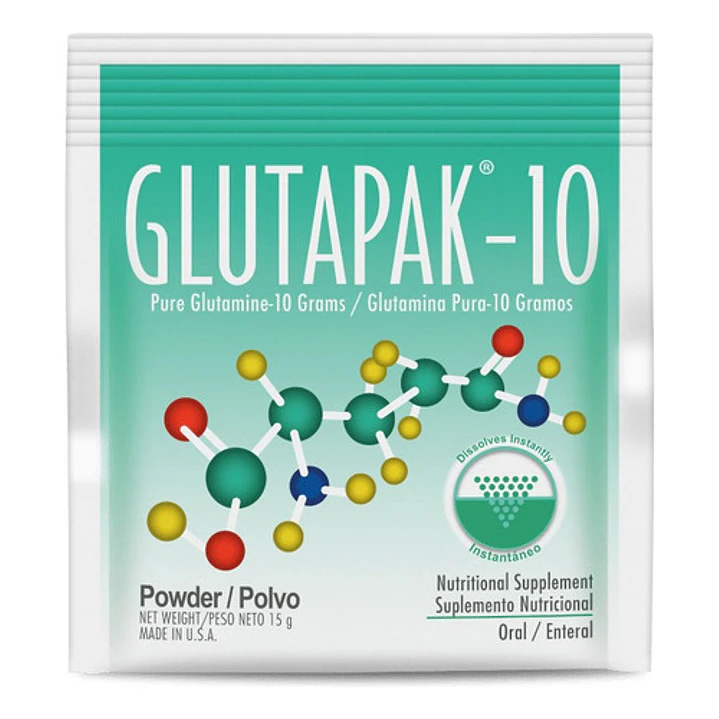 Glutapak - 10 Glutamina Pura Sobre 15g Caja x12 2