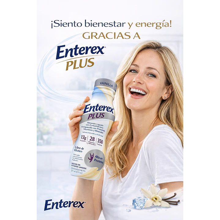 Enterex Plus Vainilla 237ml Pack x8 4
