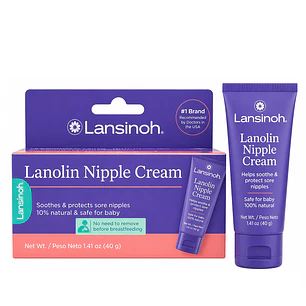 Lanolina Crema Hipoalergenica Para Pezones Lansinoh 40g 