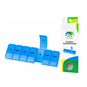 Pastillero Semanal Grande Best House 7 Días