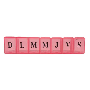 Pastillero Semanal Best House Organizador de Medicamentos 7 Días 