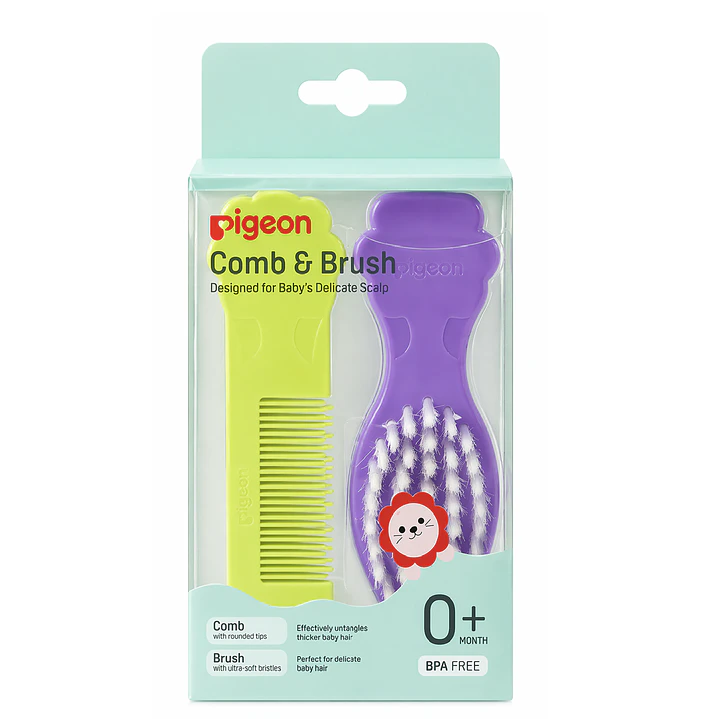 Kit Cepillo Y Peine Pigeon + 0 Meses 1