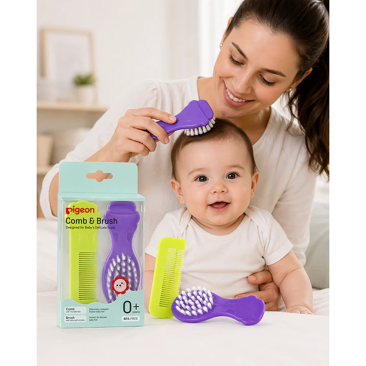 Kit Cepillo Y Peine Pigeon + 0 Meses 6