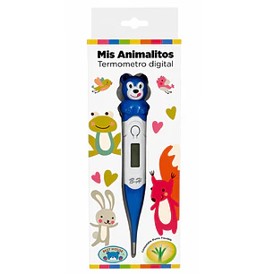 Termómetro Digital Infantil Animalitos Azul