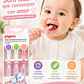 Cepillos Dentales Set  Aprendizaje 3 Etapas Pigeon Rosado  - Miniatura 3
