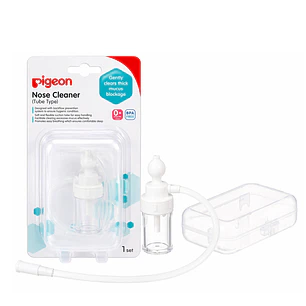 Aspirador Nasal Tipo Tubo Manual Pigeon Color Transparente