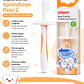 Cepillo Dental Aprendizaje Paso 2 Pigeon Color Naranja - Miniatura 6