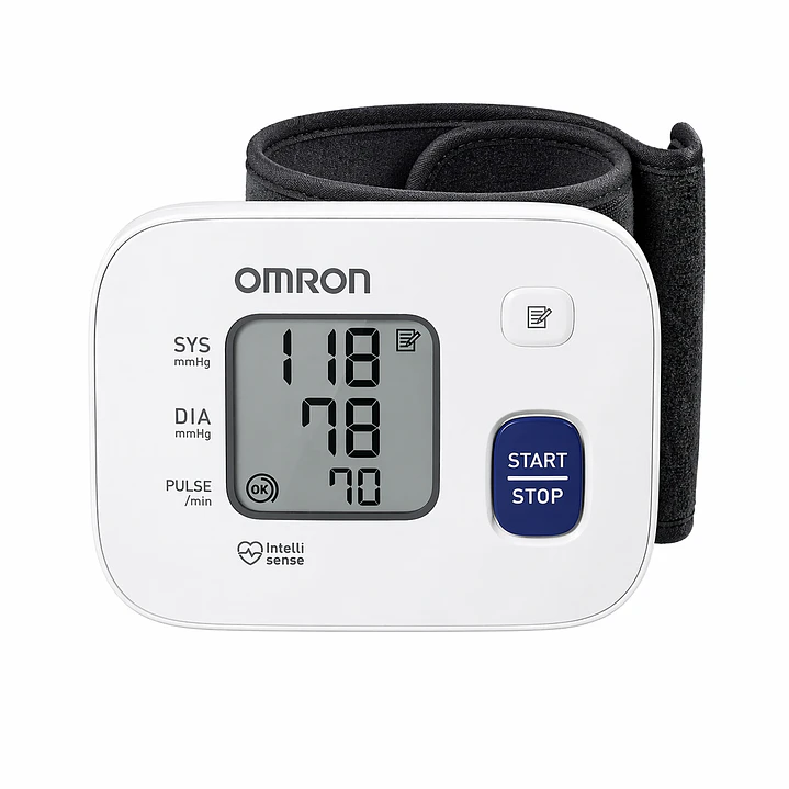Tensiometro De Muñeca Omron Hem-6161-e Color Blanco 2