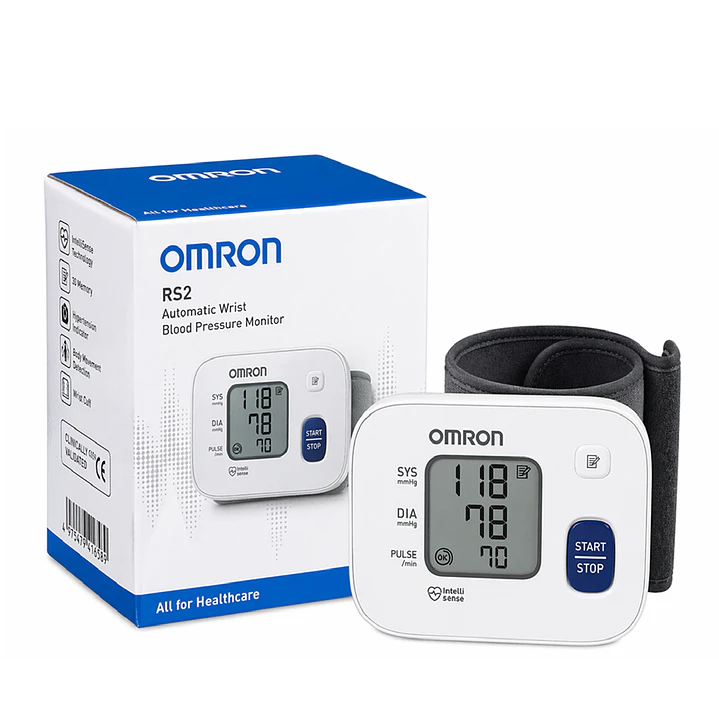 Tensiometro De Muñeca Omron Hem-6161-e Color Blanco 1