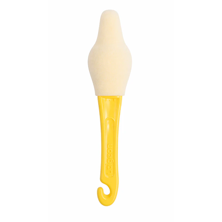 Cepillo Limpia Tetina Boca Ancha Pigeon Color Amarillo 2