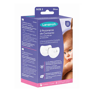 Protector de Pezón Lansinoh 24 mm x2 Unidades