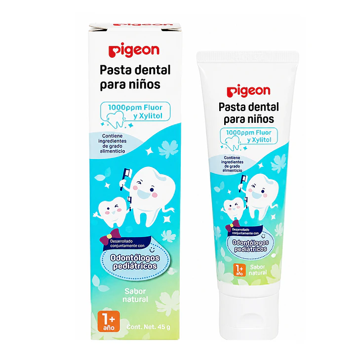 Pasta Dental Para Niños Sabor Natural 45grs 1