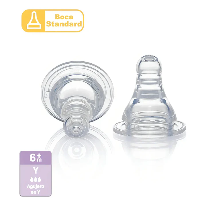 Tetinas Pigeon Flexible  +6M 2 Unidades 3