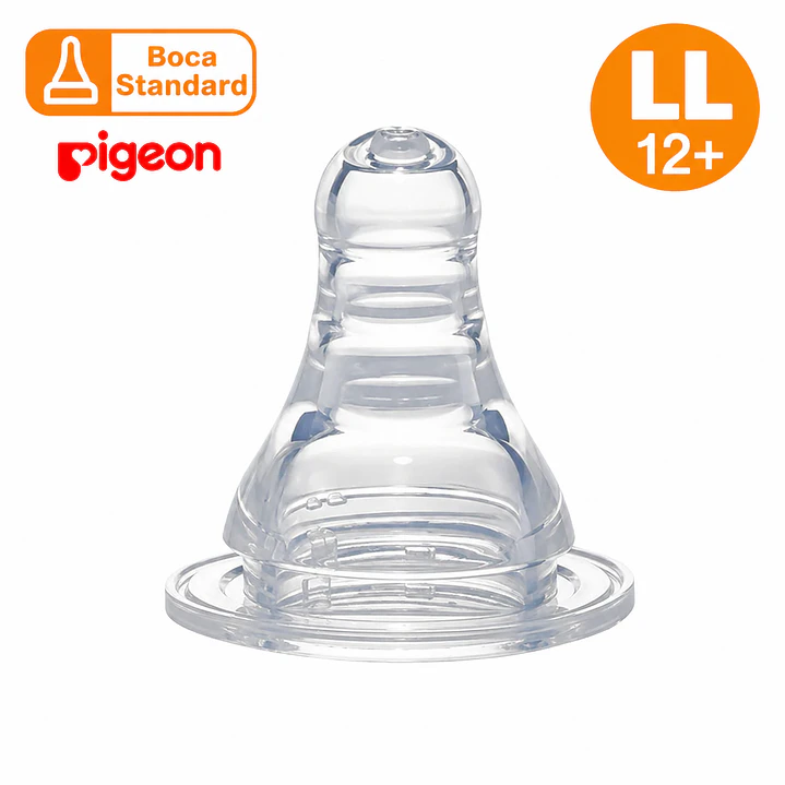 Tetinas Flexible Orificio Pigeon Talla  L +12M  2 Unidades 2