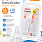 Tetinas Flexible Orificio Pigeon Talla  L +12M  2 Unidades - Miniatura 5