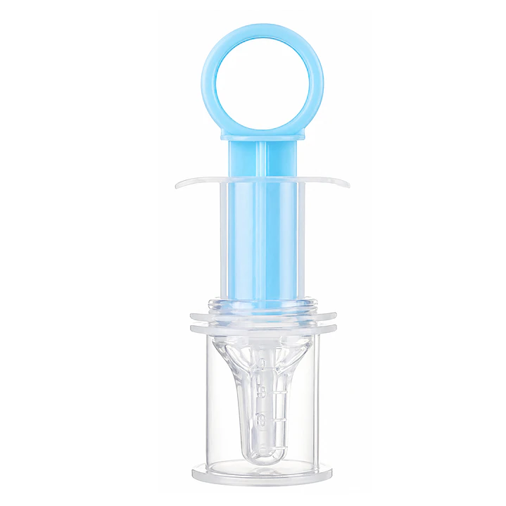 Jeringa Tetina Bebé Para Medicamentos y Alimentos + Estuche 4