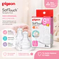 Tetinas Pigeon Softouch LL +9M Orificio Y Repuesto 2 Unidade - Miniatura 4