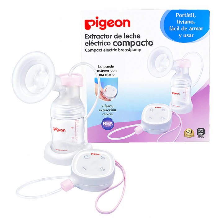 Extractor De Leche Eléctrico Compacto Pigeon 1