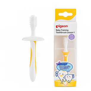 Cepillo Dental Aprendizaje Paso 1 Pigeon Color Amarillo