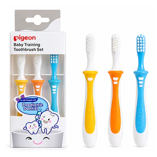 Cepillos Dentales Set De Aprendizaje Pigeon  - 3 Pasos