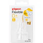 Tetinas Pigeon Flexible Boca Standar Talla S +0m 2 Unidades - Miniatura 2
