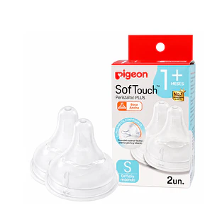 Tetinas Pigeon SofTouch S Flujo Lento 2 Unidades